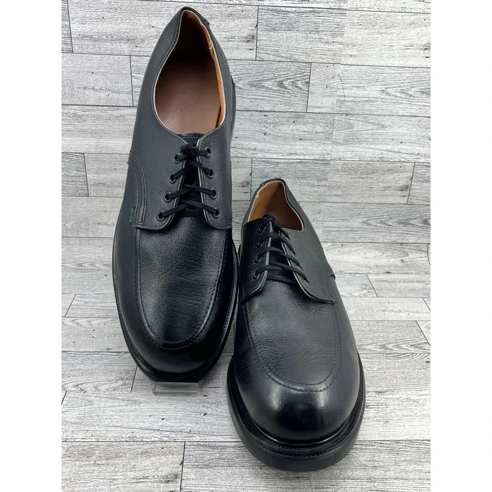 Red Wing 4406 Men Black Leather USPS Postal Approved Steel Toe Oxford Shoes 14 D